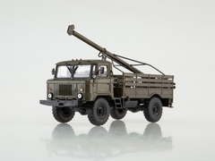 GAZ-66 Drilling machine BM-302 khaki 1:43 AutoHistory