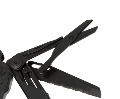 Мультитул Leatherman Surge Black, нейлоновый чехол, 21 функция (831334) цвет чёрный | Multitool-Leatherman.Ru