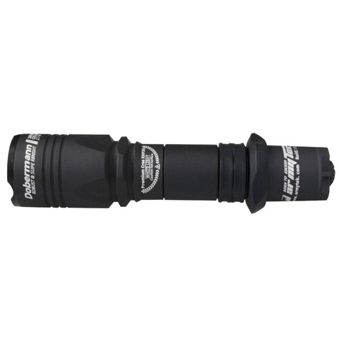 Фонарь светодиодный тактический Armytek Dobermann Pro XHP35 HI, 1570 лм, теплый свет, аккумулятор