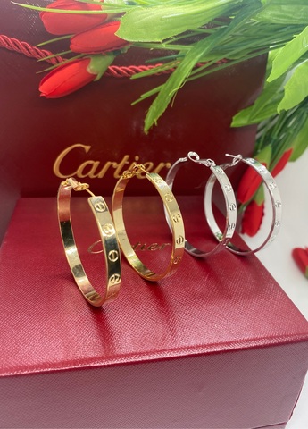 Серьги Cartier