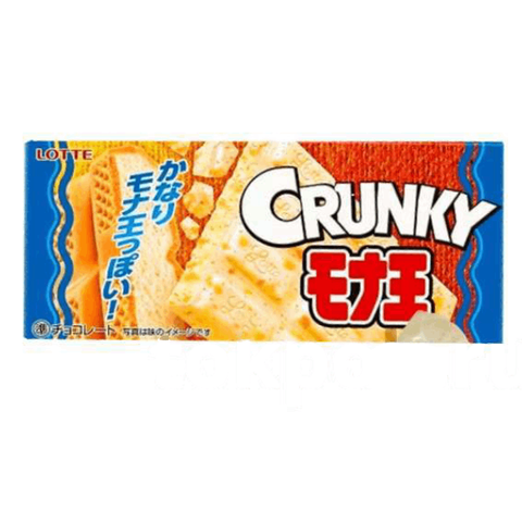 Шоколад с воздушным рисом и вкусом мороженого Crunky Lotte, 45 гр