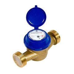 Счетчик воды до 50 градусов ОСВХ-40 муфтовый 200мм, Декаст (ПК Прибор)