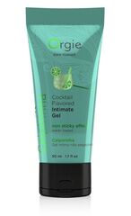 Съедобный гель Orgie Lube Tube Caipirinha 50 мл – вкус лайма