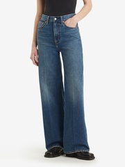 Женские прямые джинсы с завышенной талией Levi's Ribcage Wide Leg A6081-0012