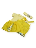 Летний комплект - Желтый. Одежда для кукол, пупсов и мягких игрушек.