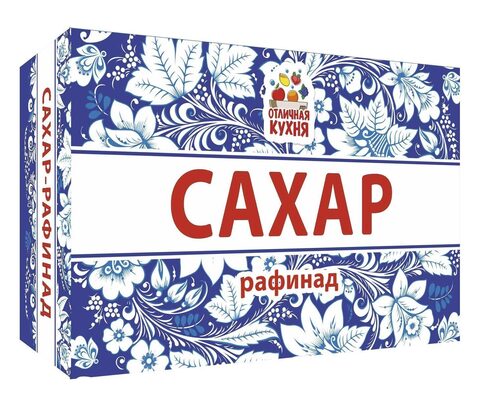 Сахар Отличная Кухня белый кусковой 1кг, шт