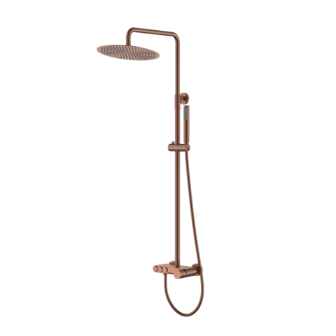 Boheme Stick 128-BRB Стойка для душа, цвет: брашированная бронза