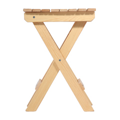 Табурет складной, шлифованный, 34х34х26 см