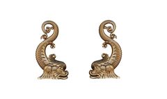 Силиконовый молд № 1783 -м Ножка рыбка малая