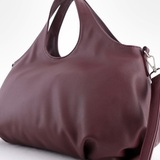 Сумка Саломея 507 гладкий бордо