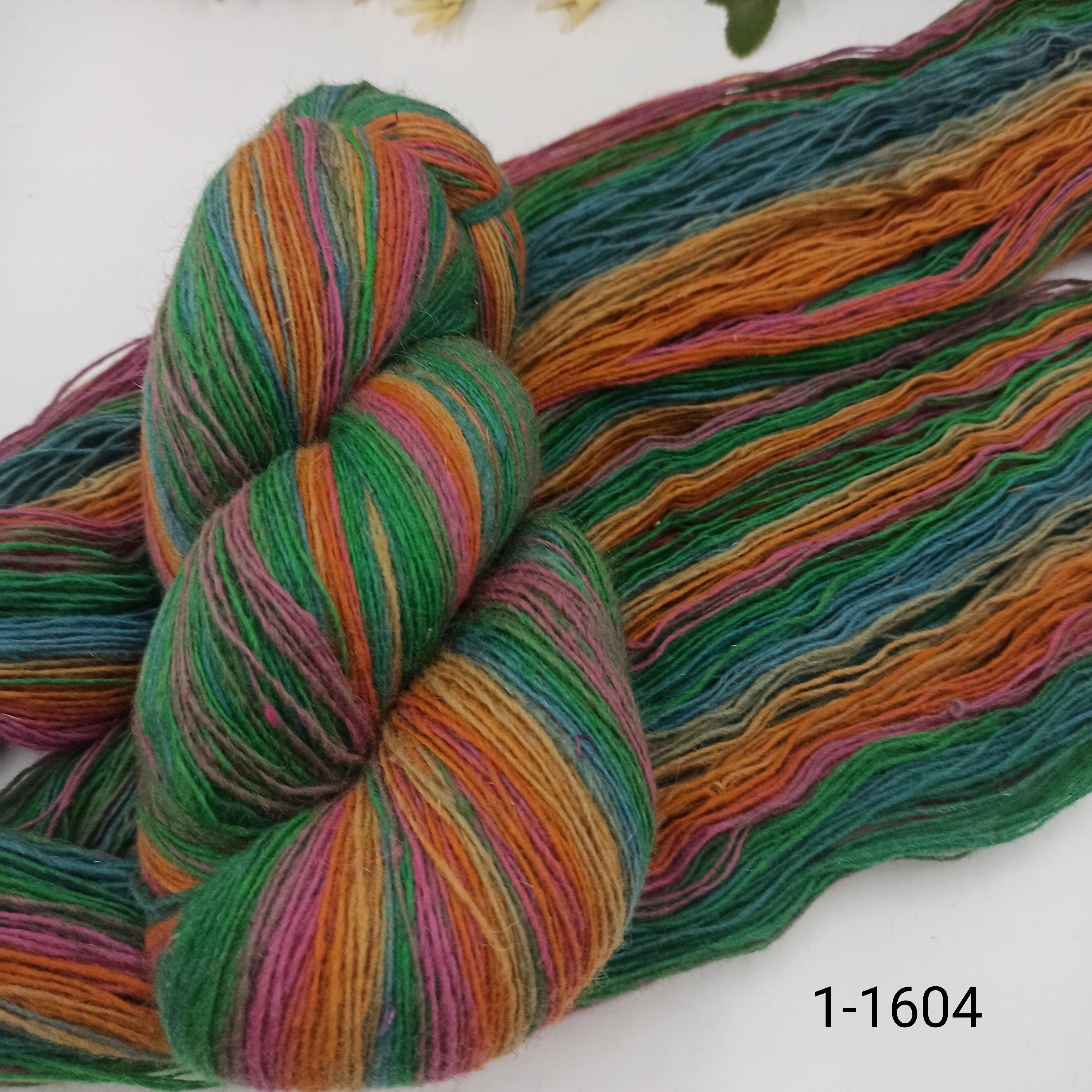 Дундага 6/1 шерсть секционного окрашивания 01-1604 420м/100гр