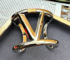 Браслет манжета VALENTINO из латуни цвет серебро/золото