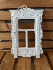 Окно большое. Фигурка для росписи. Подвеска FRG-208
