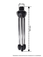 Подставка для микрофона (настольная) тренога с резьбой