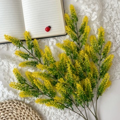 Мимоза желтая, ветка 65 см, реалистичная, набор 2 ветки.