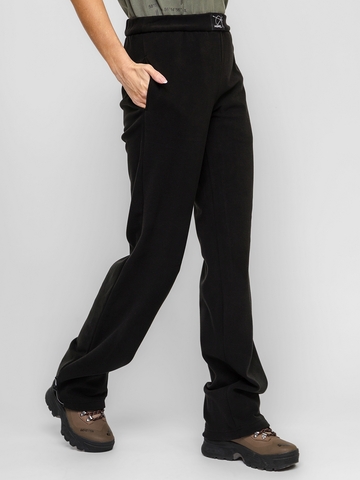 Брюки спортивные с утяжкой внизу, женские, цвет "Чёрная скала"