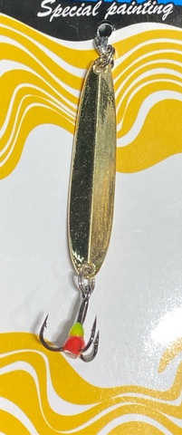 31 Блесна зимняя KDF Minkur 130-8033 4 гр 40 мм цв gold