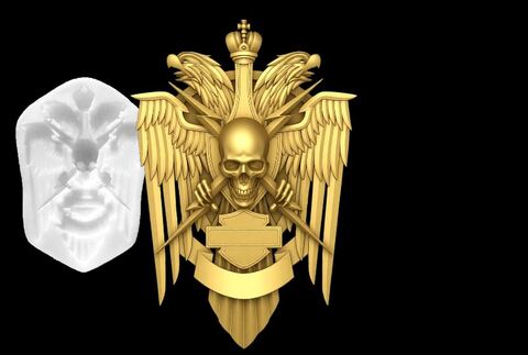 Силиконовый молд Эмблема № 447