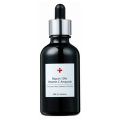 CUSKIN Dr.Solution Niacin 10% Vitamin C Ampoule ампула для ровного тона с ниацинамидом