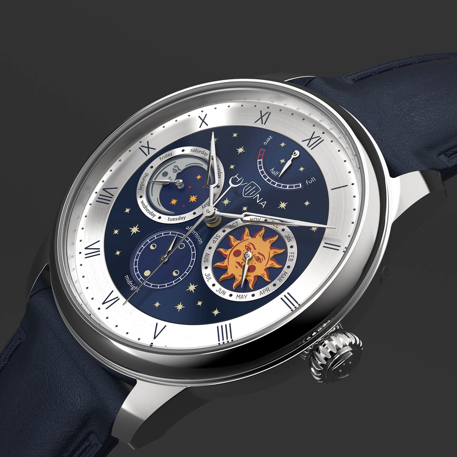 STAR CHRONICLE MECHANICAL 24H BLUE
