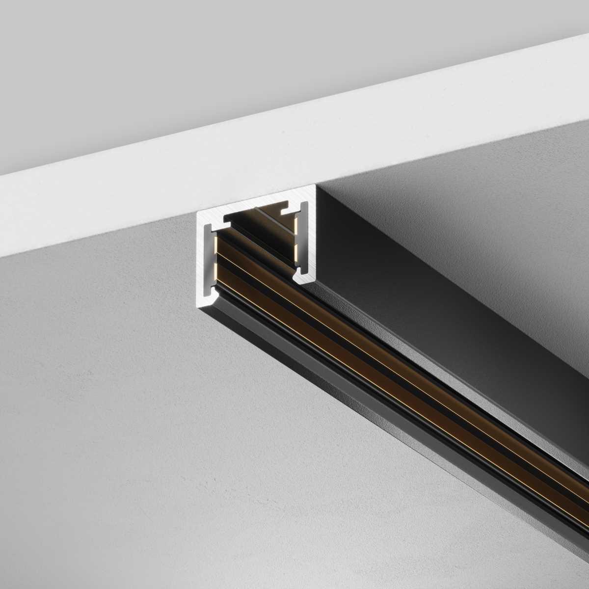 Шинопровод 1 м Exility X накладной Maytoni Technical EXILITY X Busbar trunkings Exility X TRX239-411B