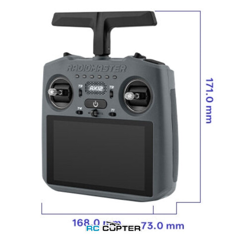 Аппаратура управления RadioMaster AX12 Android Radio Controller ELRS FCC
