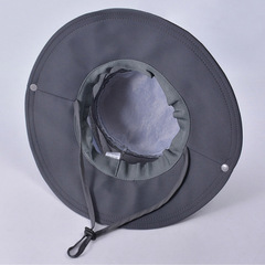Шляпа туристическая Skully YFM-215 dark gray - 2
