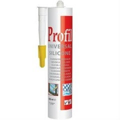 Герметик силиконовый Profil Universal Silicone 280мл белый