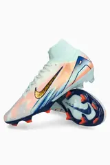 Бутсы Nike Zoom Mercurial Superfly 10 MDS Elite FG - голубой
