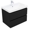 Aquanet 337954 Тумба Вега 2.0 70 2 ящ. цв.черный (337954)