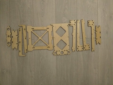 3D-принтер ZAV MAX T фанерный корпус