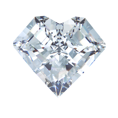 Фианит Сердце Пиксель от 4,00x3,50 до 6,00x5,20 мм