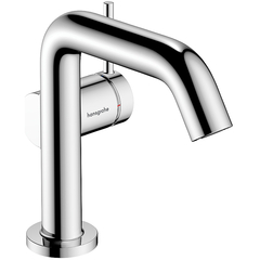 Hansgrohe Tecturis S 73320000 Смеситель для раковины, однорычажный, Fine 110 CoolStart с клапаном push-open, хром фото