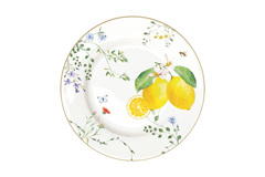 Тарелка закусочная 19см Easy Life Цветы и лимоны