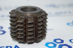 Фреза червячная модульная М1.75 20гр. Р18 кл. С 2°0`