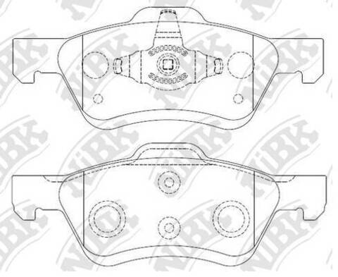Колодки NiBK PN0071