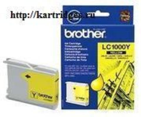 Картридж Brother LC1000Y