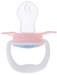 Пустышка PreVent БАБОЧКА, 6-12 месяцев, с крышкой, для девочек (стандарт)