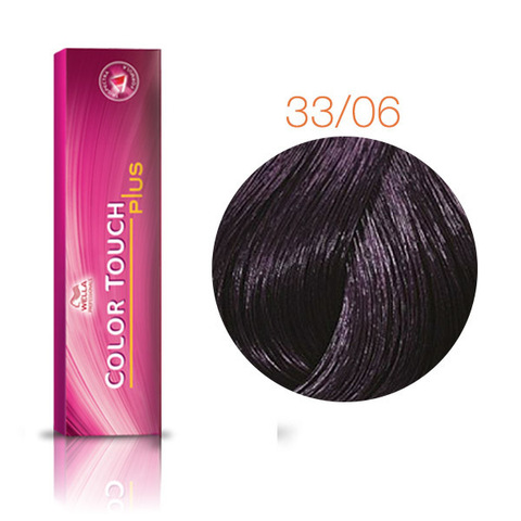 Wella Professional Color Touch Plus 33/06 (Фуксия) - Тонирующая краска для волос