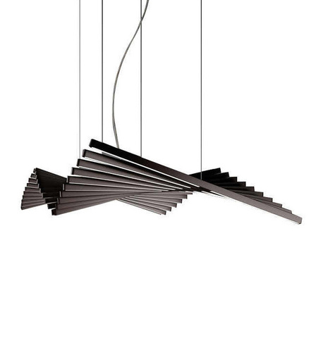 Люстра Rhythm Horizontal Wide Black L207