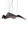 Люстра Rhythm Horizontal Wide Black L207
