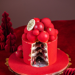 Новогодний торт «Классическое Рождество»