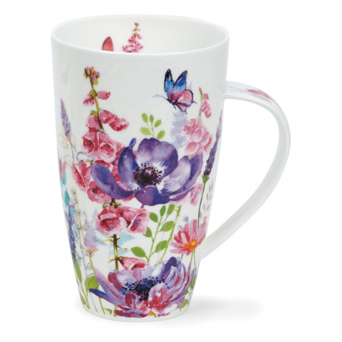 Кружка 600мл Dunoon Полевые цветы сиреневые