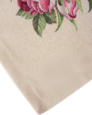 Скатерть 140х140см Mix&Match Home Розовое утро бежевая