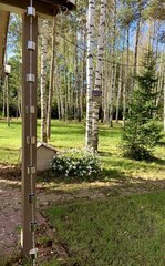 Дождевая цепь «Чаша нержавеющая на цепи»