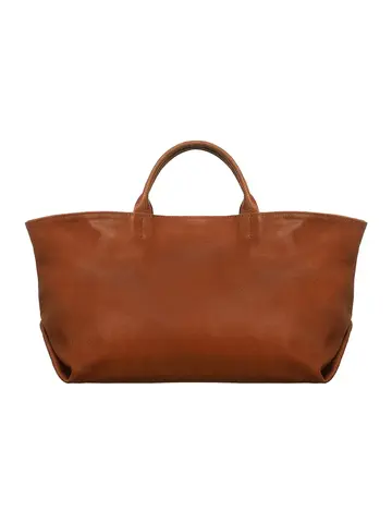 Тоут из кожи Weekender bag «Autumn Leaf»