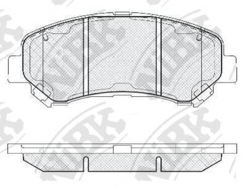 Колодки NiBK PN2801