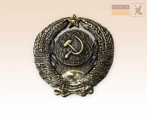 накладка Герб СССР 4х4 см