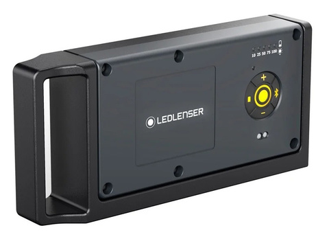 Фонарь универсальный Led Lenser IF4R Music, чёрный, светодиодный, 21700x2 (502172)