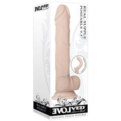 Гибкий фаллоимитатор Real Supple Poseable - 24 см. - 